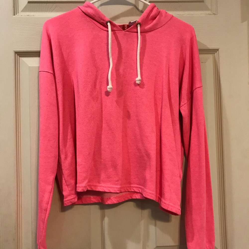 Neon pink sweater